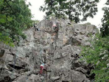 Escalade : les rochers du Couesnon