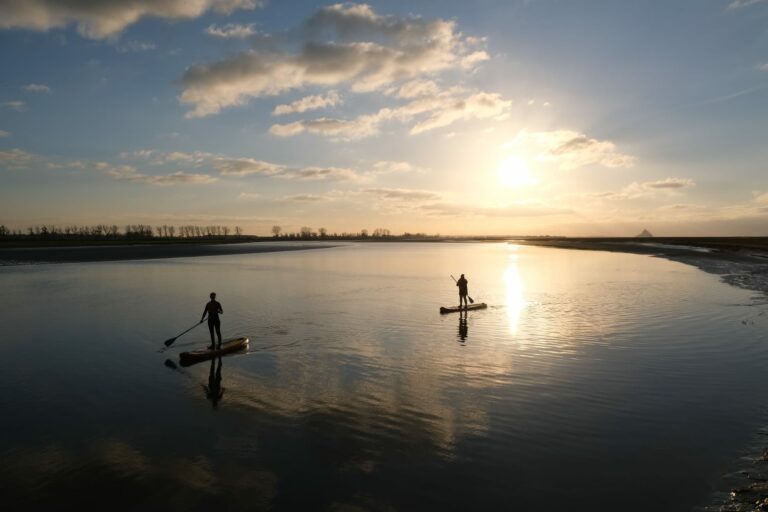 Activités sportives : Paddle en Baie du Mont saint-Michel